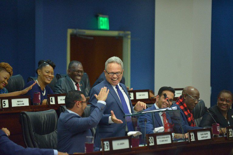 Finance Minister Colm Imbert
